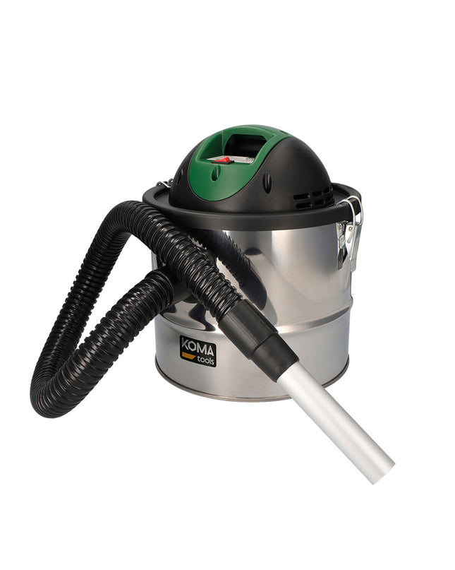 Koma Tools Kruimelzuiger 800W handheld vacuum cleaner for home cleaning, showing the compact device with a dust container.