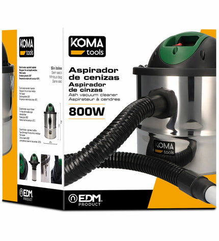 Koma Tools Kruimelzuiger 800W handheld vacuum cleaner for household cleaning and floor maintenance.
