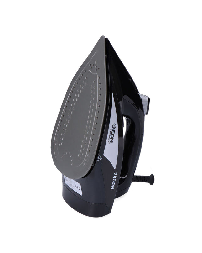 EDM Stoomijzer EDM 07714, 2800W, in a compact design, with a water tank, suitable for household ironing tasks.