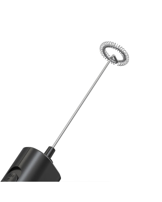 Mini-Opklopper en -Schuimer EDM 07773, compact electric kitchen device with beaters and foam maker for cooking and baking.