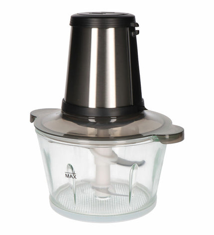 EDM Maalmachine EDM 07791 in stainless steel with 350W motor and 1.8L capacity, suitable for home cooking and small electric appliances.