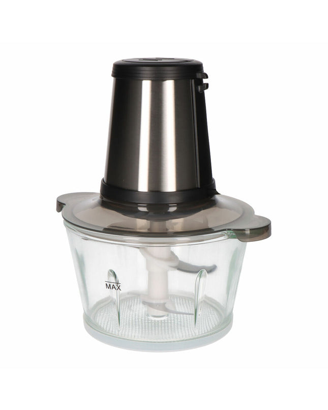 EDM Maalmachine EDM 07791 in stainless steel with 350W motor and 1.8L capacity, suitable for home cooking and small electric appliances.