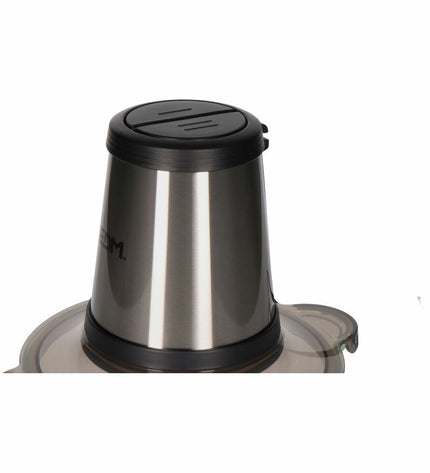 EDM Maalmachine EDM 07791 in stainless steel with 350W power and 1.8L capacity, suitable for home cooking and small appliances