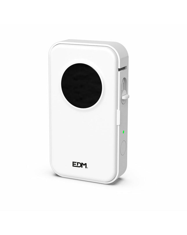 EDM Product Bluetooth thermal printer in white, designed for office use, featuring compact electronic office equipment.