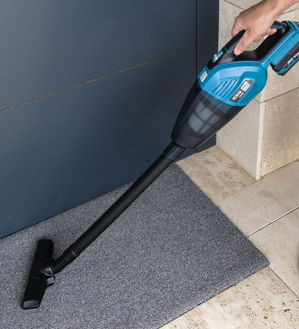 Koma Tools Pro Series Kruimelzuiger, 45.5 x 13.5 cm, compact handheld vacuum cleaner for home cleaning and maintenance.
