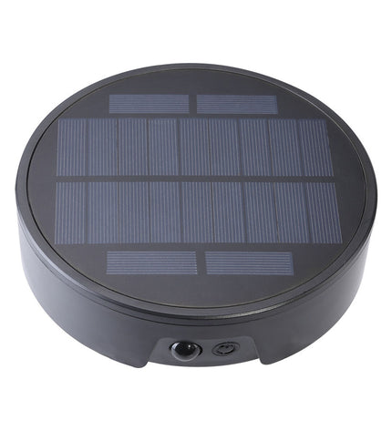 EDM Wandlamp EDM 31820 outdoor garden light in polycarbonate and ABS, 4W solar-powered with warm to cool white LED lighting