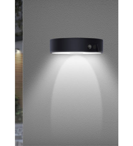 EDM Wandlamp EDM 31820 outdoor solar garden light with polycarbonate and ABS, 4W, 500 lumens, warm to cool white light