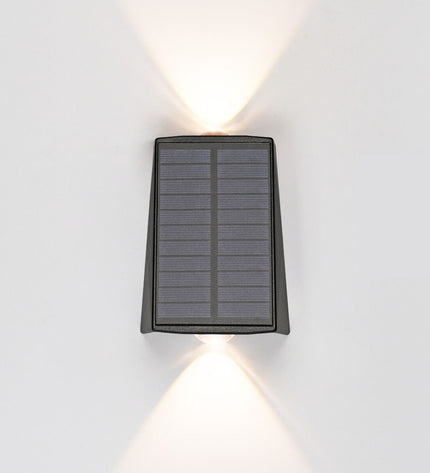EDM Wandlamp EDM 31822 outside garden light with polycarbonate and ABS, 2W LED, 3000K warm white, suitable for outdoor decoration