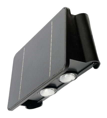 EDM Wandlamp EDM 31824 outdoor LED wall light in polycarbonate and ABS, 4W, 200 lumens, warm white 3000K for garden decor.