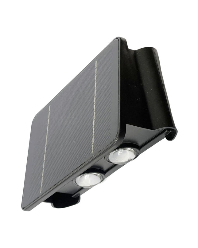 EDM Wandlamp EDM 31824 outdoor LED wall light in polycarbonate and ABS, 4W, 200 lumens, warm white 3000K for garden decor.