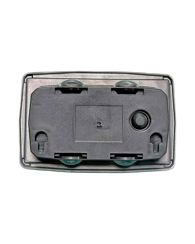 EDM Wandlamp EDM 31826 outdoor LED wall light in polycarbonate and ABS, 4W, 200 lumens, warm white 3000K, garden decor.