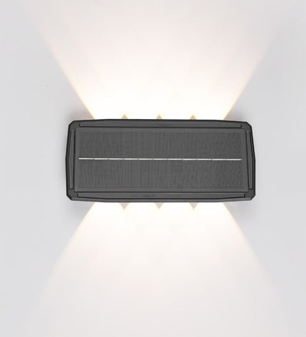 EDM Wandlamp EDM 31828 outdoor LED wall light in polycarbonate and ABS, 8W, 400 lumens, warm white 3000K for garden decor
