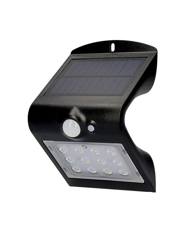 EDM Wandlamp EDM 31840 Zwart outdoor garden wall light made of polypropylene, 1.5W, 220 lumens, decorative outdoor lighting