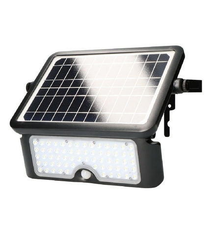 EDM LED applicatie EDM 31844 in zwart, 10W outdoor garden decorative light with 1150 lumens and 6000K color temperature.