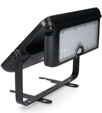 EDM LED outdoor garden wall light in black, 10W, 1150 lumens, 6000K for exterior decorative lighting.