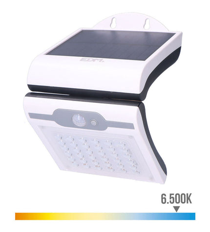 EDM LED outdoor garden light with motion sensor, 2W, white, 220 lumens, 6500K, decorative outdoor lighting fixture
