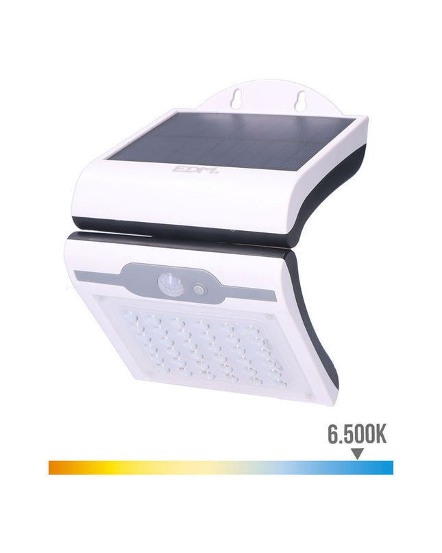 EDM LED outdoor garden light with motion sensor, 2W, white, 220 lumens, 6500K, decorative outdoor lighting fixture
