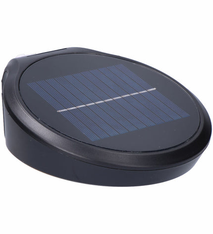 EDM LED outdoor garden wall light with motion sensor, black finish, 2W, 200 lumens, 155 lumens, 6500K color temperature.