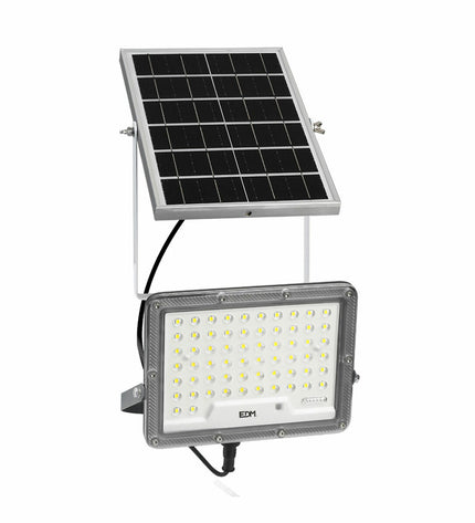 EDM Bouwlamp EDM 31856 Slim Grijs outdoor garden light, 50W, 600 lumens, 6500K daylight, suitable for outdoor decoration.