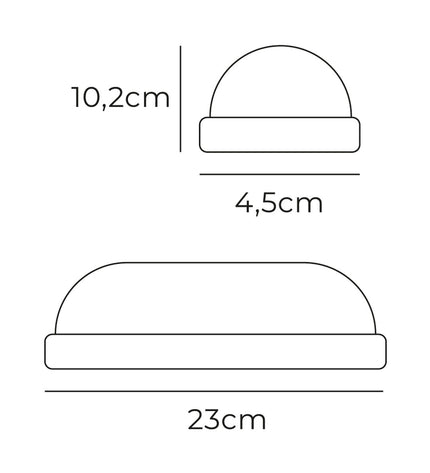 EDM LED outdoor garden light with white aluminum and plastic, E27 base, 18W, 1820 lumens, oval shape, 4000K cool white.