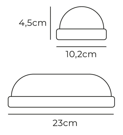 EDM Wandlamp EDM 32448 outdoor garden wall light with motion sensor, oval plastic design, 18W, 120W, 1820 lumens, 4000K cool white