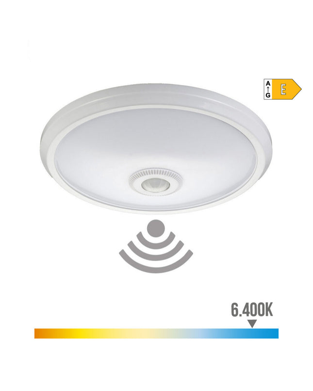 LED outdoor garden light EDM 32511 Polymeer A E 16W 78W 1100 lumens, surface-mounted decor for outdoor spaces