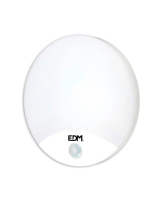 LED outdoor garden light EDM 32538 in white with 15W and 13W options, 1250 to 1850 lumens, polypropyleen, 6500K color temperature