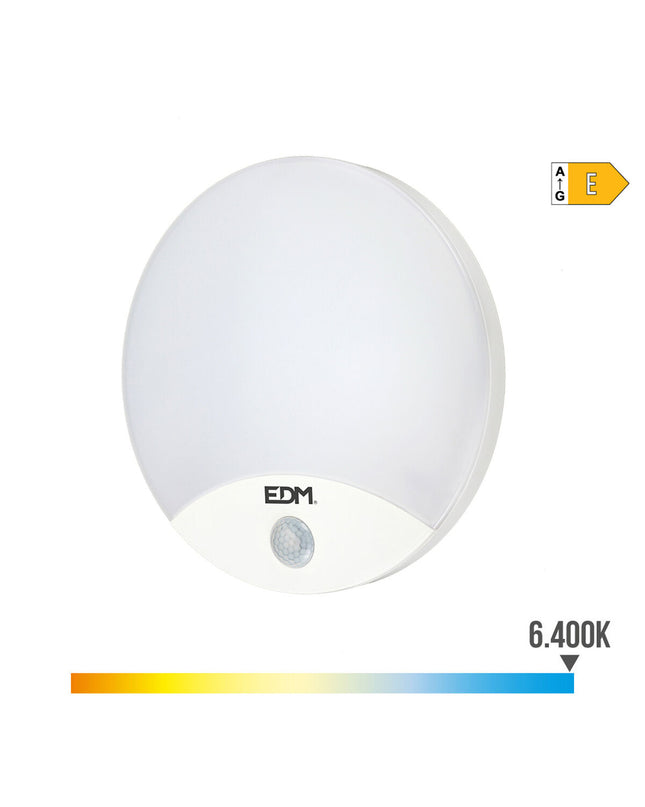 EDM LED outdoor garden light, polypropyleen, 15W, 1250 lumens, white 6500K, suitable for outdoor decorative lighting.