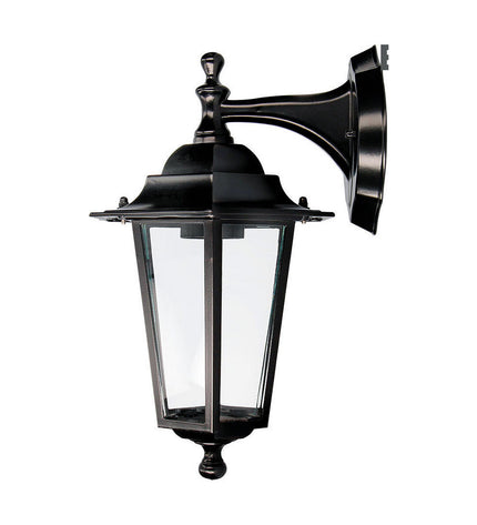 EDM Lykta EDM 34329 Zurich outdoor garden light in black, 60W E27, aluminum, 2 x 94.7 cm, decorative outdoor lighting