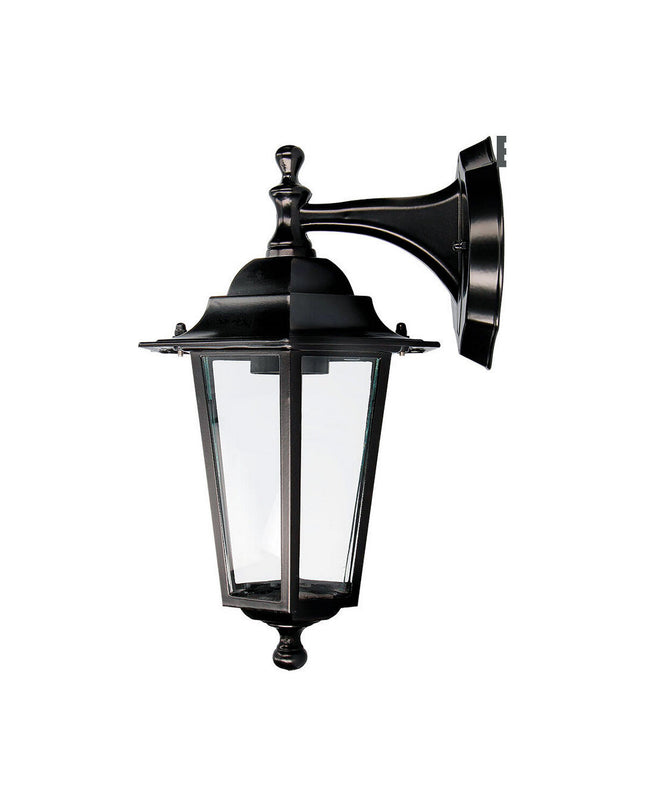 EDM Lykta EDM 34329 Zurich outdoor garden light in black, 60W E27, aluminum, 2 x 94.7 cm, decorative outdoor lighting