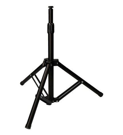 Portable EDM 70335 tripod stand for photography and video cameras, featuring adjustable legs and compact design.
