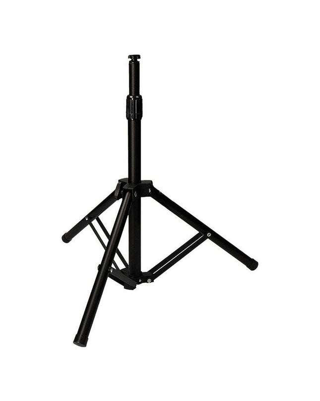 Portable EDM 70335 tripod stand for photography and video cameras, featuring adjustable legs and compact design.