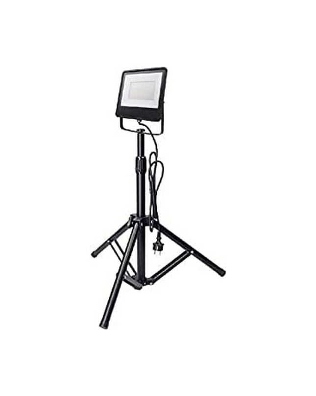 EDM Bouwlamp EDM 70336 Zwart F 100W outdoor garden decorative light with black finish and 6400K/6500K color temperature