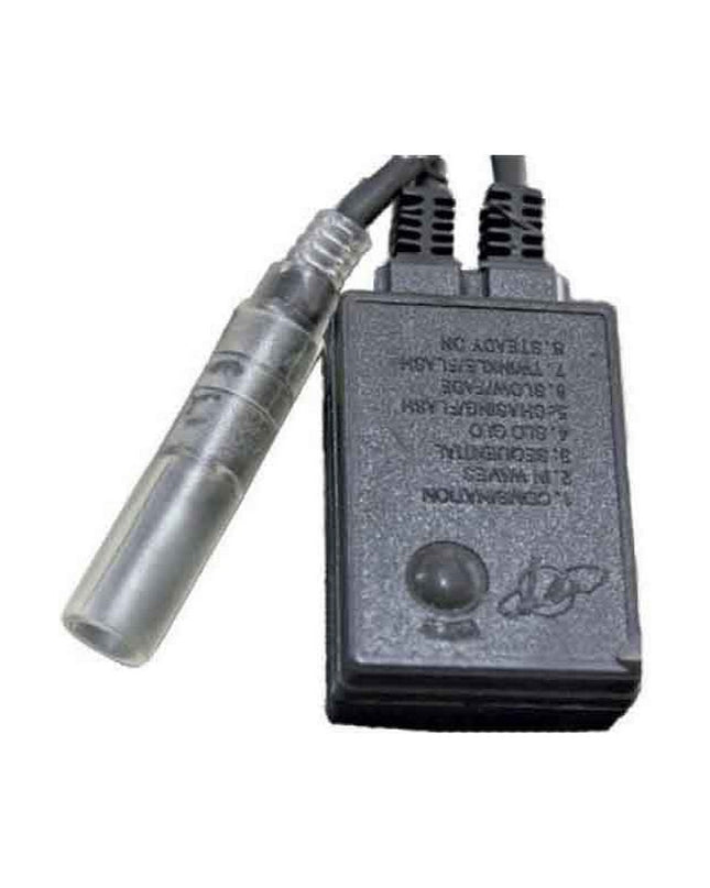 EDM Programmeur EDM 71461 in zwart, outdoor garden timer with 220-240V, 50m extension cord for outdoor decoration.