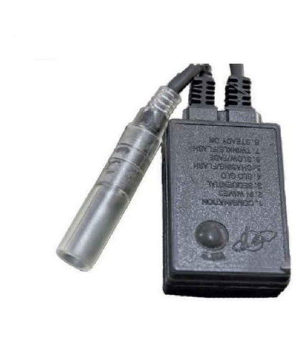 EDM Programmeur EDM 71905 Zwart outdoor garden timer with 10.5-meter cable, suitable for outdoor decoration and garden control