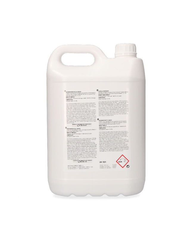EDM PH-regelaar EDM 81705 5L vloeistof incrementer for pools, jacuzzis, and garden water features in natural outdoor setting