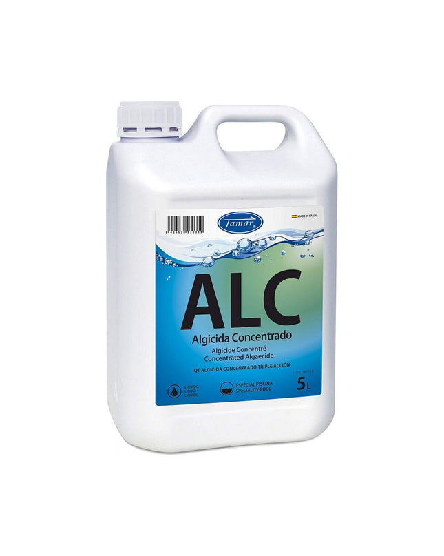 EDM Algenmiddel EDM 81715 5L container, garden, pool, jacuzzi algae treatment product, with label and cap visible