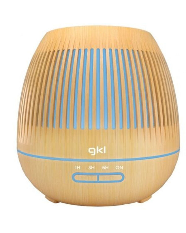 Portable GKL air conditioning unit for home and cooking, compact design with air filtering features.