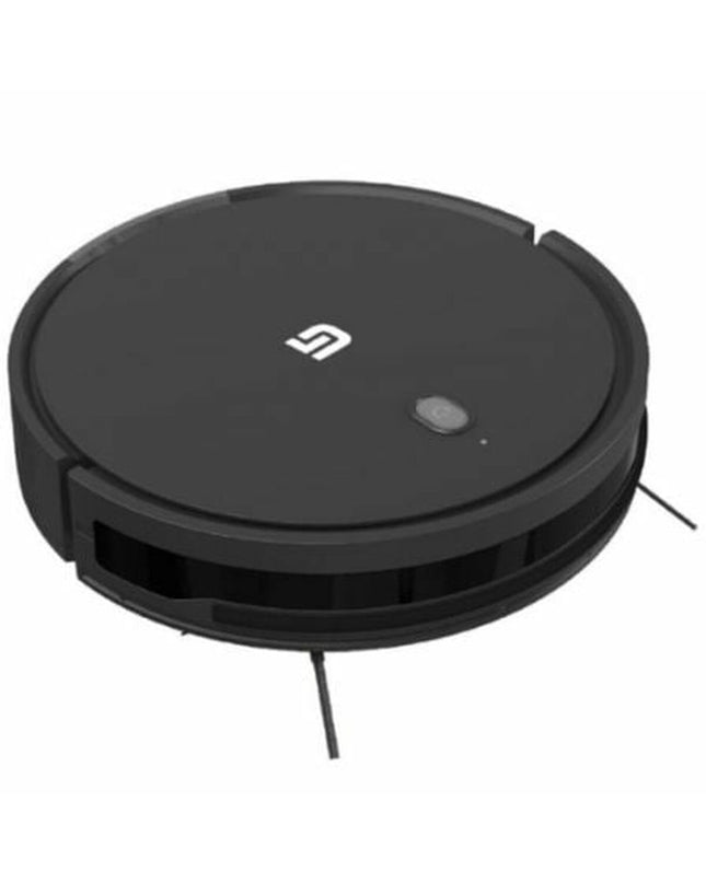 Grunkel I-DANCER robot stofzuiger with gyro navigation and 2400mAh battery for home cleaning on smooth floors.