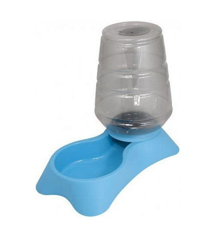 Nayeco Nuvola Plus drinking fountain for small animals, with a water spout and basin for pets like rabbits or guinea pigs.