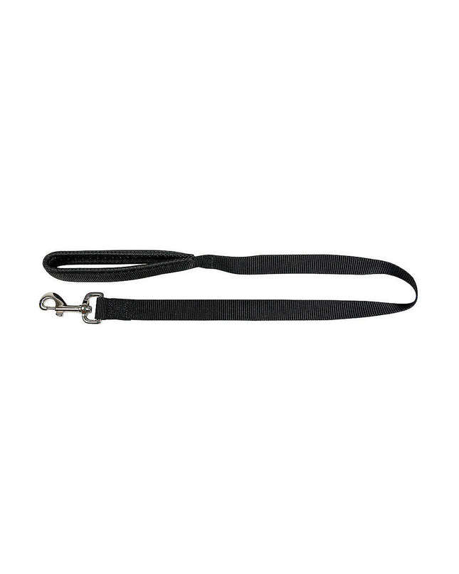 Nayeco Zwart Riem for small pets, 80 cm long, durable black pet accessory for small animals, suitable for secure attachment.