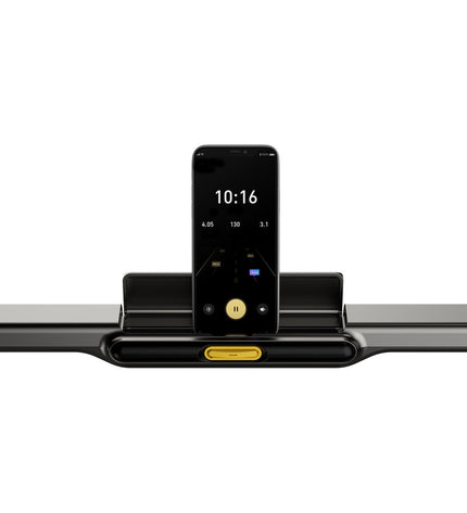 Refurbished Xiaomi R2B treadmill for fitness and outdoor exercise, showing the running deck and control panel.