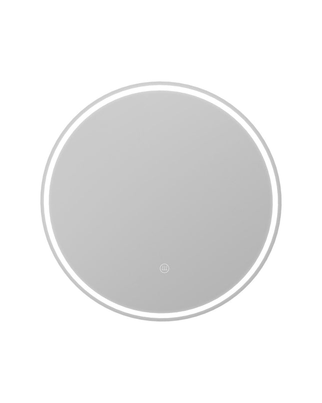 KSIX Oasis E bathroom mirror with LED lighting, 36W, 1000 lumens, sleek design for modern bathrooms.