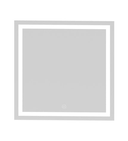 KSIX Aqua E bathroom mirror with LED lighting, 36W, 1300 lumens, sleek design, suitable for modern bathrooms.