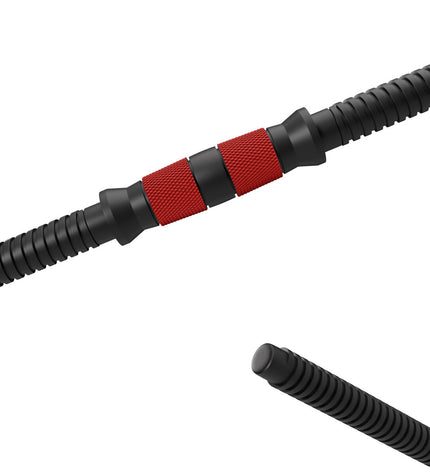 Pair of KSIX 10 kg dumbbells for fitness and outdoor workouts, showing their black and silver design.