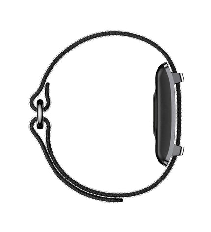 KSIX Vitalis activity armband in black with 175mAh battery, designed for sport and outdoor electronic devices.