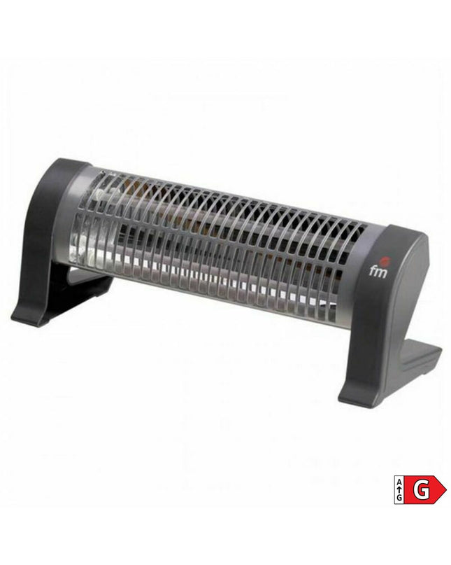 Grupo FM electric heater 600-1200W for home use, portable air conditioning unit with control panel and ventilation features.