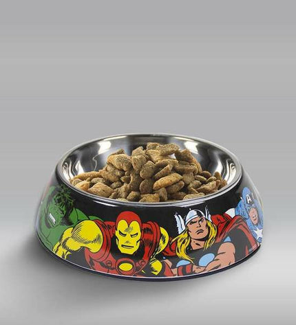 Marvel Melamine dog feeding bowl with a 760 ml capacity, designed for pets, featuring a durable and easy-to-clean surface.