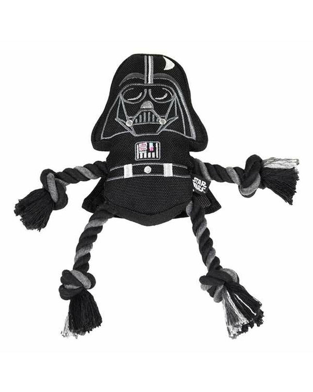 Star Wars dog toys set with four black animal-shaped plush toys, measuring 5x13x26 cm, for dogs to chew and play.