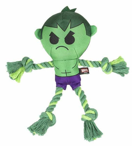Green The Avengers dog squeaky toys, 8x13x26 cm, set of 4, durable dog toys featuring superhero design for pets.